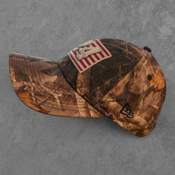 Y2K Camouflage NASCAR Hat Hunting Gorpcore Strapback Jeff Gordon - Picture 2 of 8